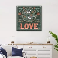 Lumaprints Frosty Forest Iii Canvas Art