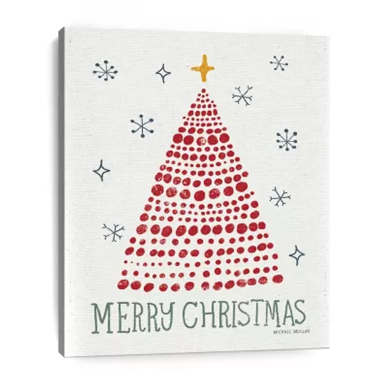 Lumaprints Merry Christmas Canvas Art