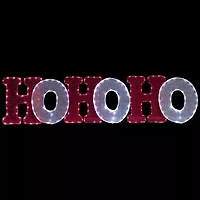 Northlight 76.75in Led Lighted Ftho Ho Hoft Christmas Yard Art