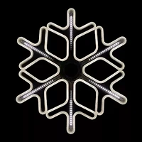 Northlight 23.25in Cascading Lighted Snowflake Christmas Yard Art