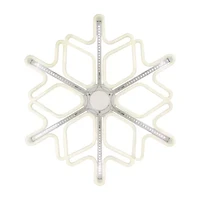 Northlight 23.25in Cascading Lighted Snowflake Christmas Yard Art