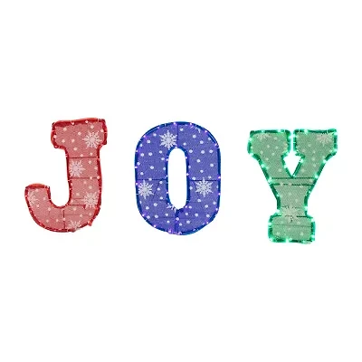 Northlight 14in Led Lighted Traditional Colored Ftjoyft Christmas Yard Art