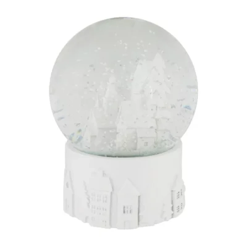 Northlight 5.5in Snowy Christmas Church Musical Water Christmas Snow Globe