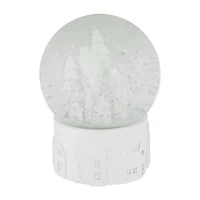 Northlight 5.5in Snowy Christmas Church Musical Water Christmas Snow Globe