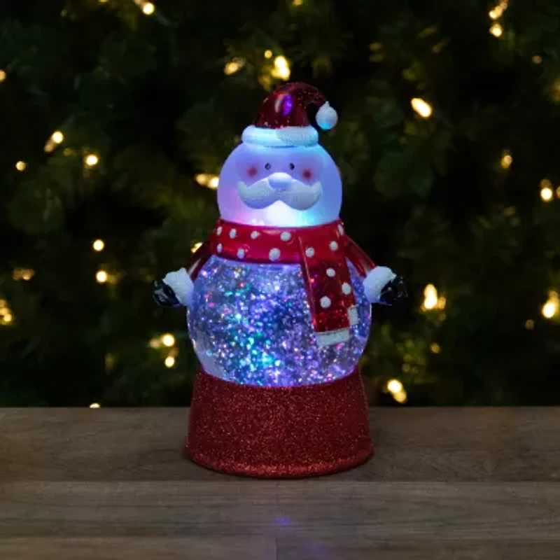 Northlight 5.75 Led Santa Christmas Snow Globe
