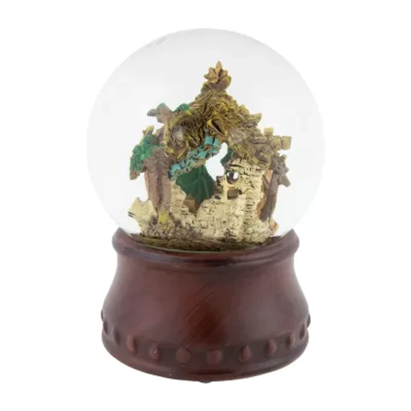 Northlight 5.5in Christmas Nativity Musical Christmas Snow Globe