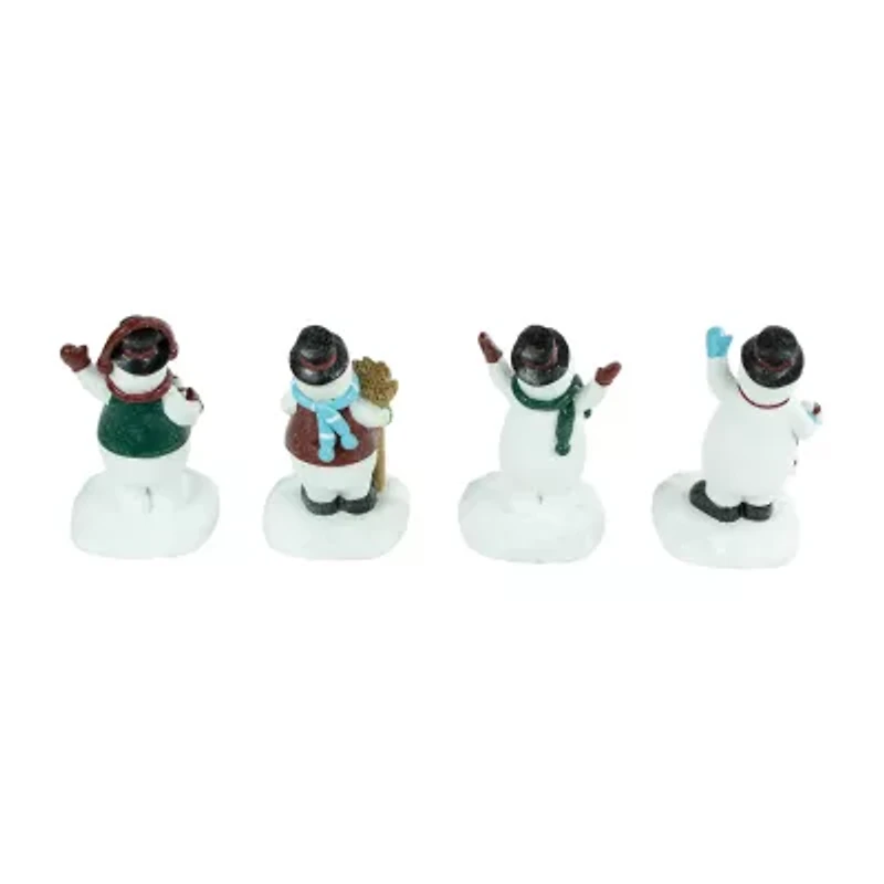 Northlight Glittered Snowman 6.75in 2-pc. Christmas Stocking Holder