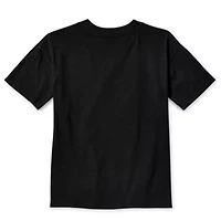 Thereabouts Oversized Little & Big Kid Girls Round Neck Short Sleeve Oversized Graphic T-Shirt