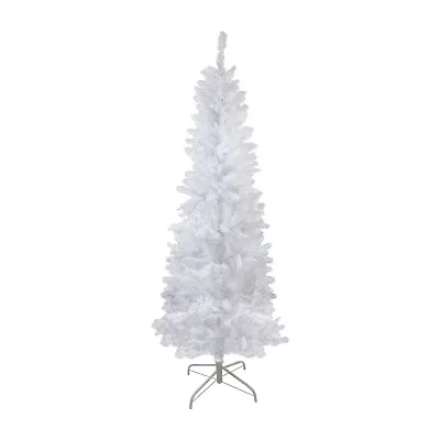 Northlight Pencil White Spruce Artificial Unlit 6 Foot Christmas Tree