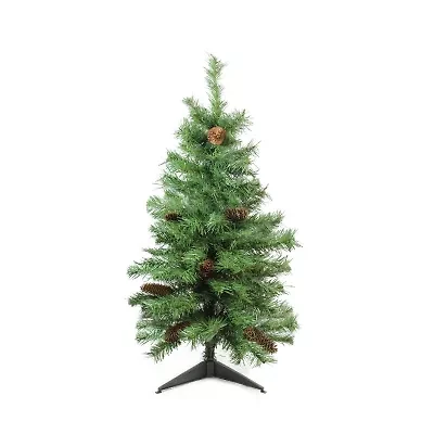 Northlight Medium Dakota Artificial Unlit 3 Foot Pine Christmas Tree