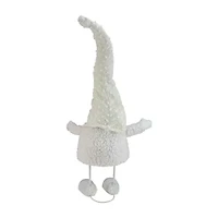 Northlight 24.5in White And Beige Sparkling Serena Christmas Christmas Gnome