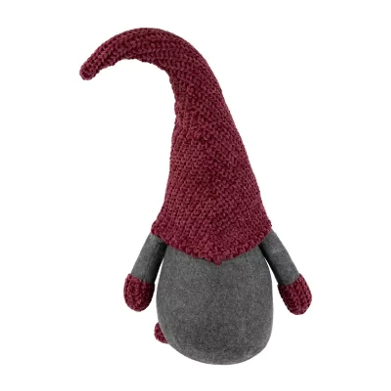 Northlight 18in Pink And Gray Standing  Christmas Decoration Christmas Gnome