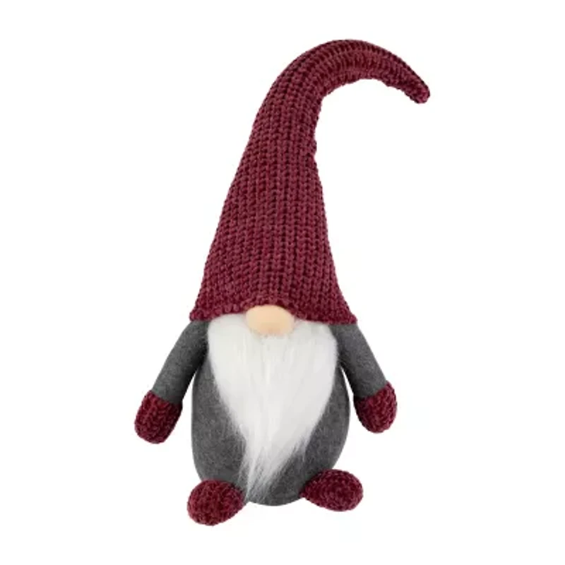 Northlight 18in Pink And Gray Standing  Christmas Decoration Christmas Gnome