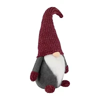 Northlight 18in Pink And Gray Standing  Christmas Decoration Christmas Gnome