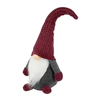 Northlight 18in Pink And Gray Standing  Christmas Decoration Christmas Gnome