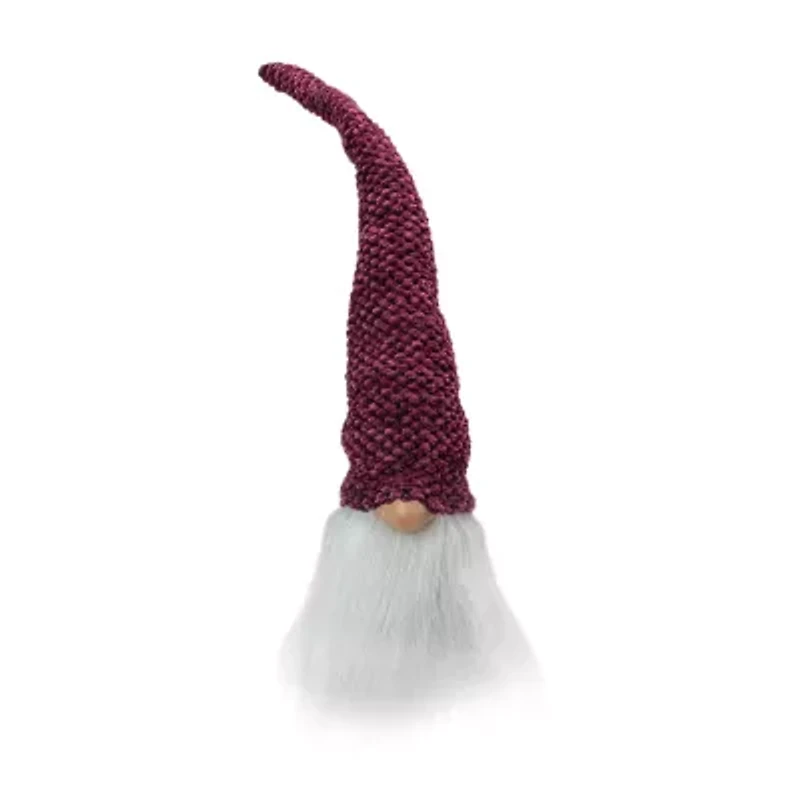 Northlight 15in Purple Plum And White  Head Christmas Tabletop Decor Christmas Gnome