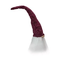 Northlight 15in Purple Plum And White  Head Christmas Tabletop Decor Christmas Gnome