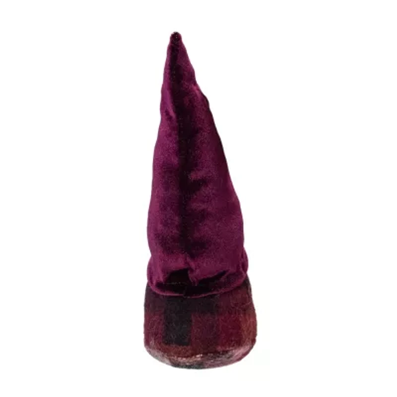 Northlight 9in Purple Plum Standing  Christmas Tabletop Decor Christmas Gnome