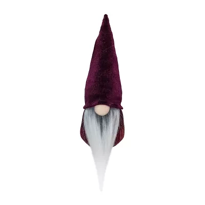 Northlight 9in Purple Plum Standing  Christmas Tabletop Decor Christmas Gnome