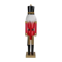 Northlight 36in Red And Gold Soldier  With Sword Christmas Nutcracker