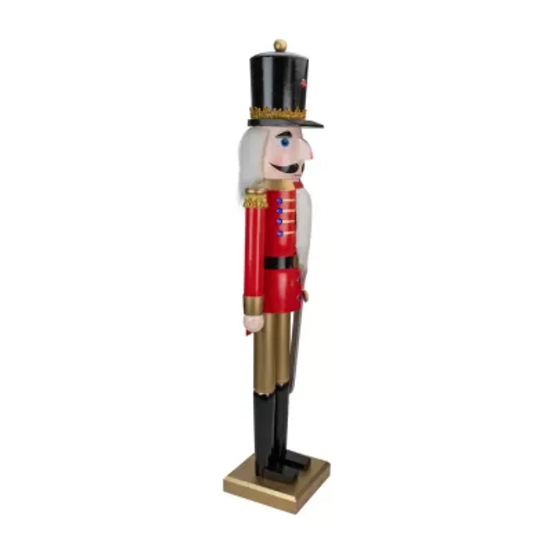 Northlight 36in Red And Gold Soldier  With Sword Christmas Nutcracker