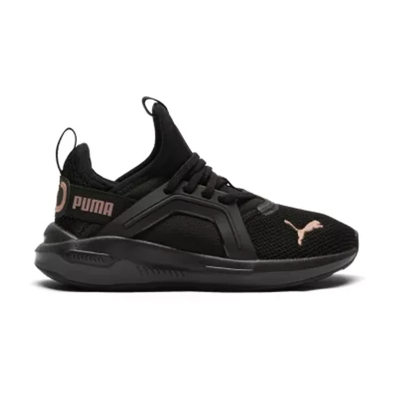 PUMA Soft Enzo 5 Little Kid Girls Running Shoes