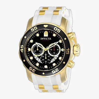 Invicta Mens Two Tone Stainless Steel Bracelet Watch 20289