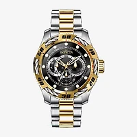 Invicta Mens Two Tone Stainless Steel Bracelet Watch