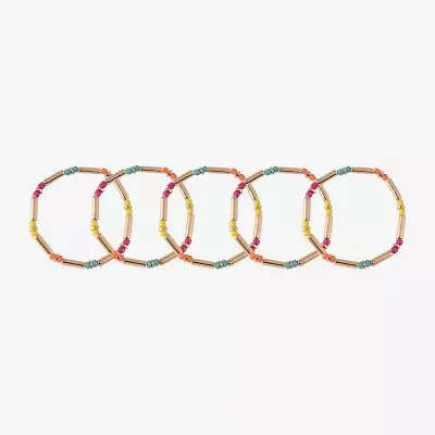 Mixit Womens 5-pc. Bracelet Set