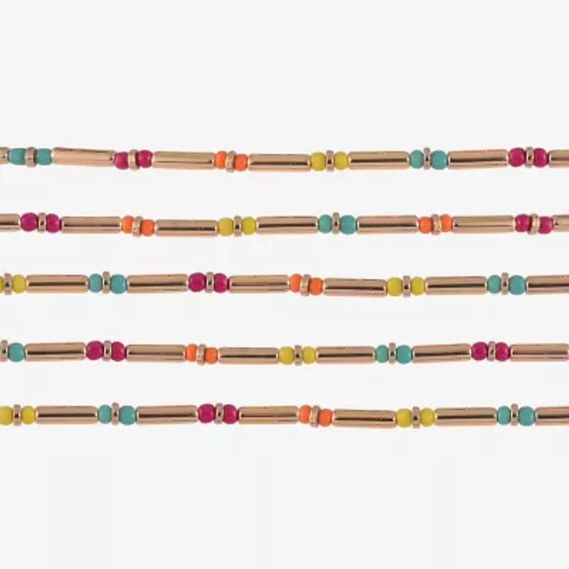 Mixit Womens Inch Beaded Necklace