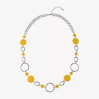 Mixit Womens 32 Inch Link Necklace