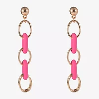 Mixit Womens Drop Earrings