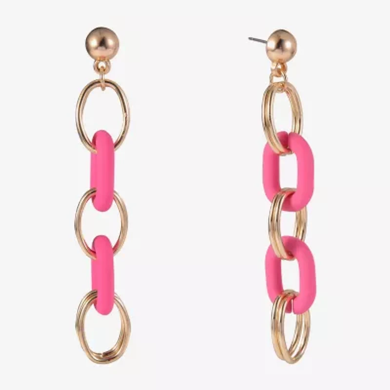 Mixit Womens Drop Earrings