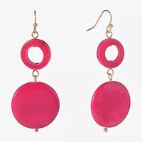 Mixit Womens Drop Earrings