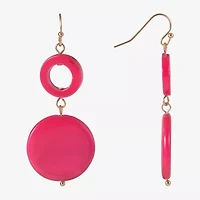 Mixit Womens Drop Earrings