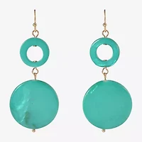 Mixit Womens Drop Earrings