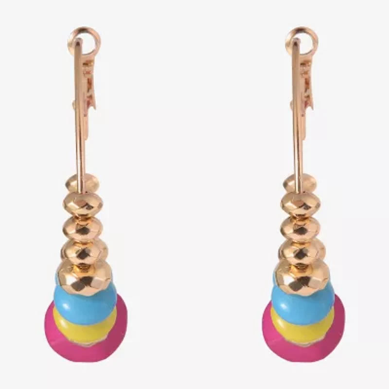 Mixit Womens 45.1mm Hoop Earrings