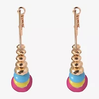 Mixit Womens 45.1mm Hoop Earrings