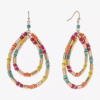 Mixit Womens Drop Earrings
