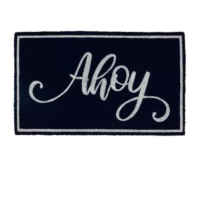 Mohawk Home Ahoy Welcome Indoor Outdoor Rectangular Doormat