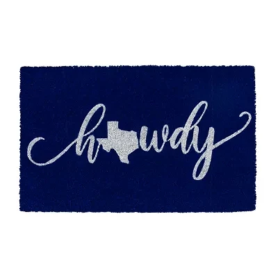 Mohawk Home Howdy Texas Indoor Outdoor Rectangular Doormat
