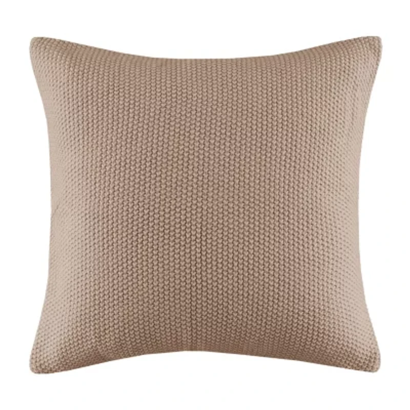 INK + IVY Bree Knit Square Pillow Cover