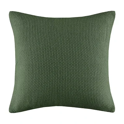 INK + IVY Bree Knit Square Pillow Cover