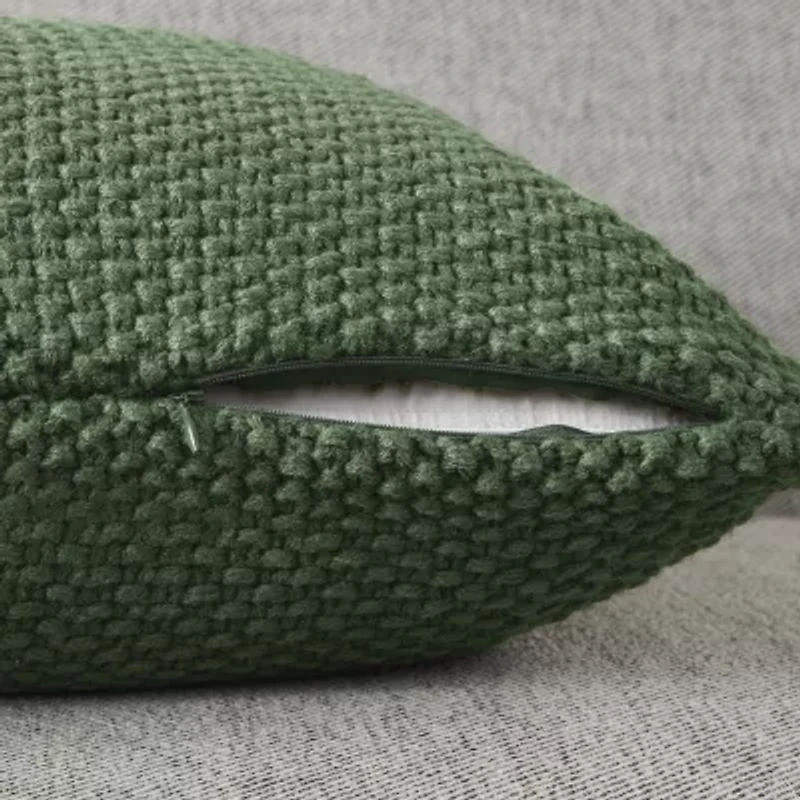 INK + IVY Bree Knit Square Pillow Cover