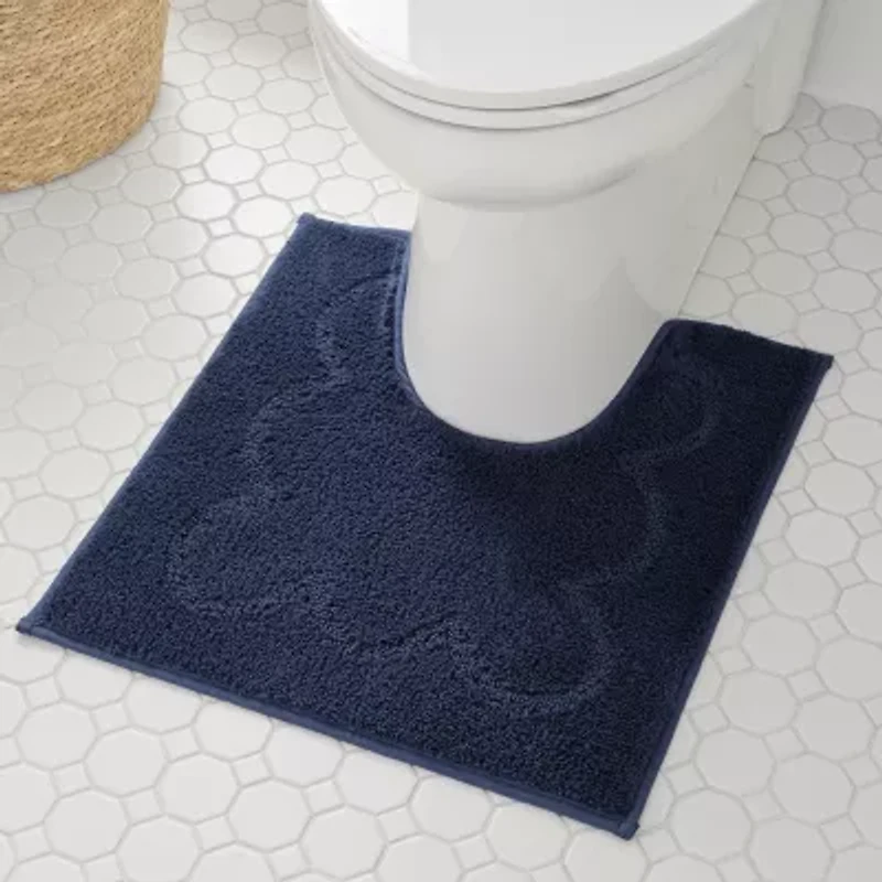 Martha Stewart Cotton Scalloped Bath Rug