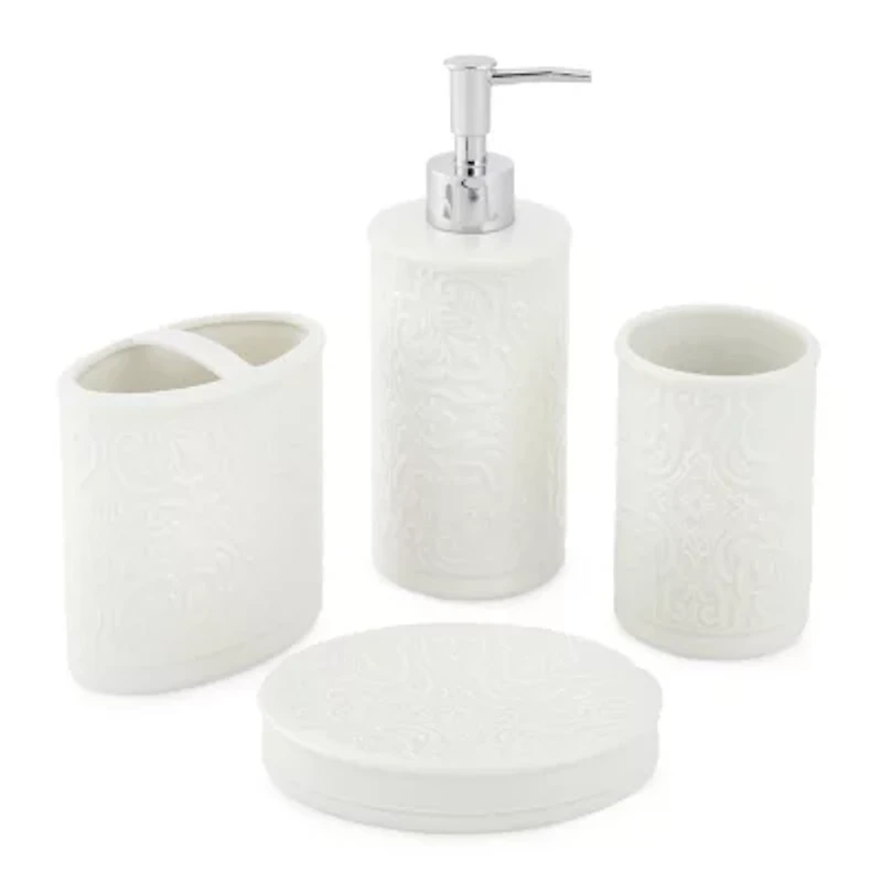 Martha Stewart Medallion Toothbrush Holder