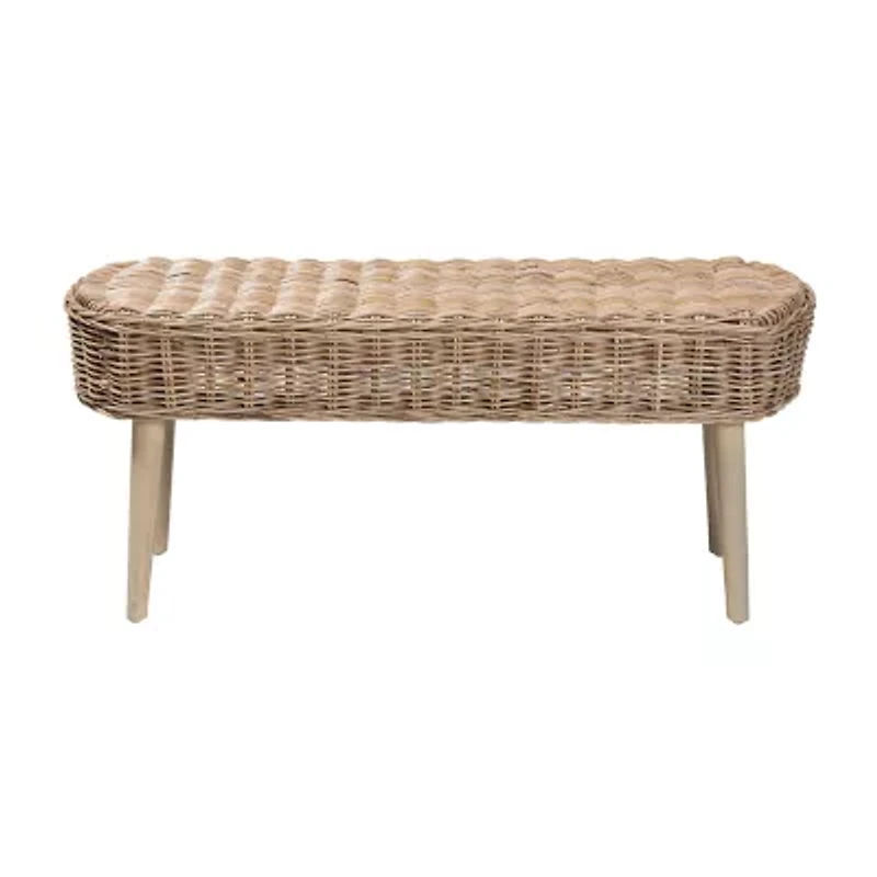 Raisa Rattan Bench