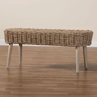 Raisa Rattan Bench