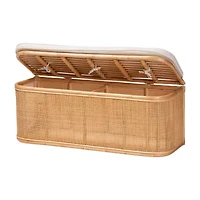 Ishana Rattan Bench