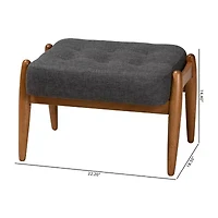 Jeanine Wooden Footstool